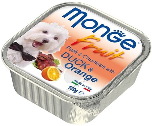 Monge Dog Fruit Duck and Orange